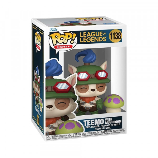 Funko POP! Games League of Legends: Teemo with Mushroom (1138)